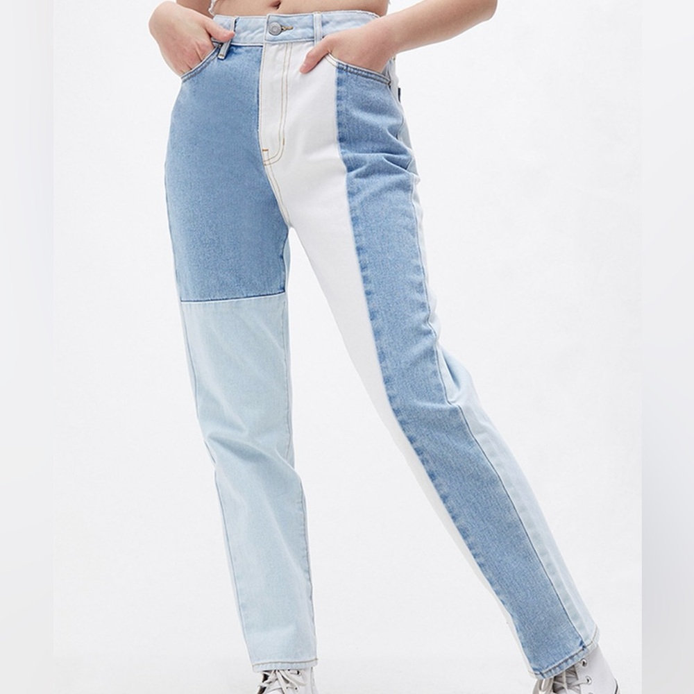 Colorblock Women's Jeans